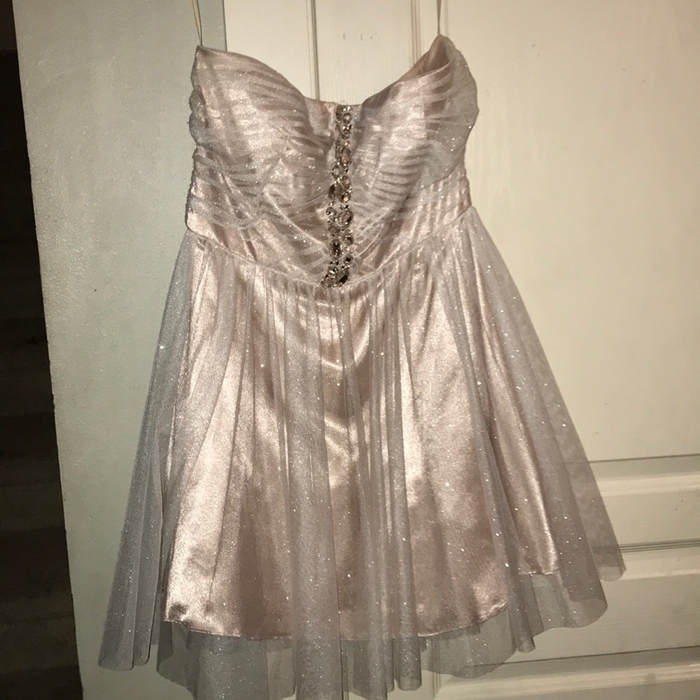 Semi formal blush dress